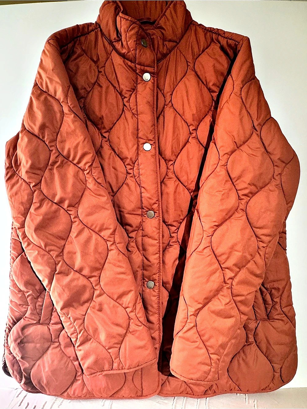 Free People FP Movement Pippa Packable Puffer Jacket Quilted Snap-Front Jacket